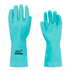 Luva Nitrílica Nitrislim Flocada 33 Cm Espessura 0.38mm Ca 40