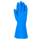 Luva Nitrílica Sem Forro Clorinada Riscos Mecânicos E Químico