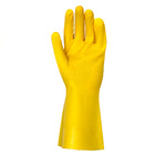 Luva Nitrílica Sem Forro Clorinada Riscos Mecânicos E Químico