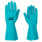 Luva Nitrílica Sem Forro Clorinada Riscos Mecânicos E Químico