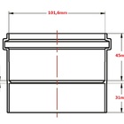 Luva Para Esgoto Branca - Krona, Tamanho: 100mm