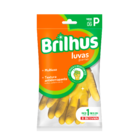 Luva para Limpeza Residencial P Multiuso Amarela Brilhus