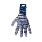 Luva para Serviços Gerias Único Cotonflex Azul e Branca Danny