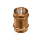 Luva Passante Cobre Liso Água Quente e Fria 22mm ou 3/4" Ramo