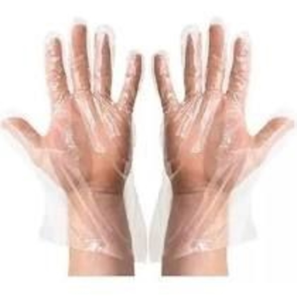 Luva Plastica Descartavel (tamanho Unico) Pacote C/100un. Nob
