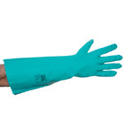 Luva Proteção Nitrílica 45cm Sem Forro Verde Volk Ca 44466 Ve