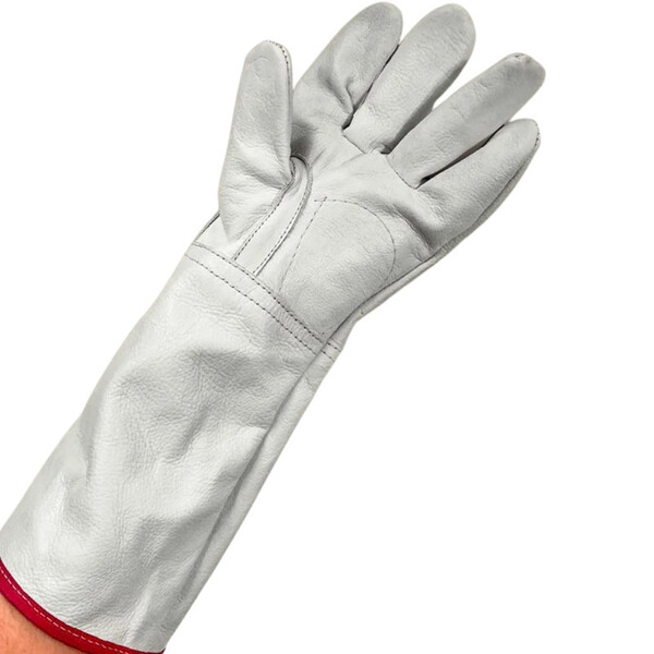 Luva Proteção Vaqueta Total Com Punho 30 Cm Zanel Ca 16072