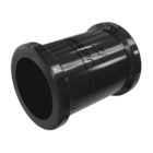 Luva PVC 1/2'' Plástico Preto Wetzel