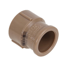 Luva PVC Marrom Roscável e Soldável 3/4" 25mm Tigre