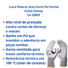Luva Segurança Flexcut Anti-corte Pu Punho Curto Danny Ca 339