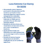 Luva Segurança Reforçada Extreme Cut Da43900 Danny Ca 32232 T