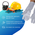 Luva Segurança Vaqueta Mista Punho Em Raspa 20 Cm Tam G Prote