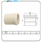 Luva Simples Para Esgoto Serie R Dn75 Amanco