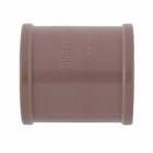 Luva Soldável Marrom 50mm 1.1/2" Plastilit