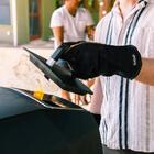 Luva Térmica Ooni Em Couro Preto