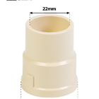Luva Trans Ff Cpvc 22mm X 25mm 10 Peças Ultraterm Krona