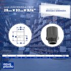 Luva União Múltipla F/m/m - 25 X 32mm X 3/4''