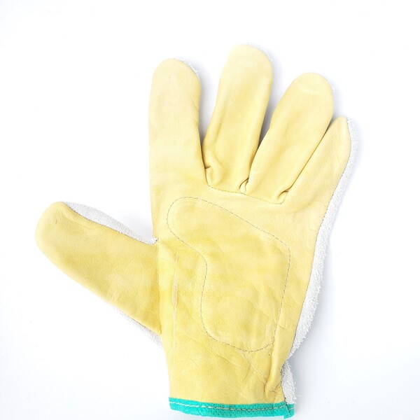 Luva Vaqueta Mista Dorso Couro Raspa 1ª Linha 1 Par