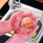 Luvas De Silicone Para Lavar Louça - Rosa