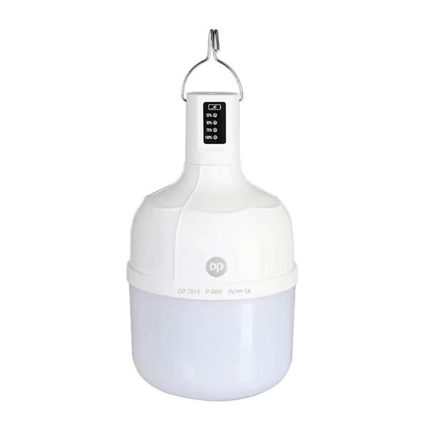 Luz Lâmpada Led De Emergência A Bateria Iluminação Portatil