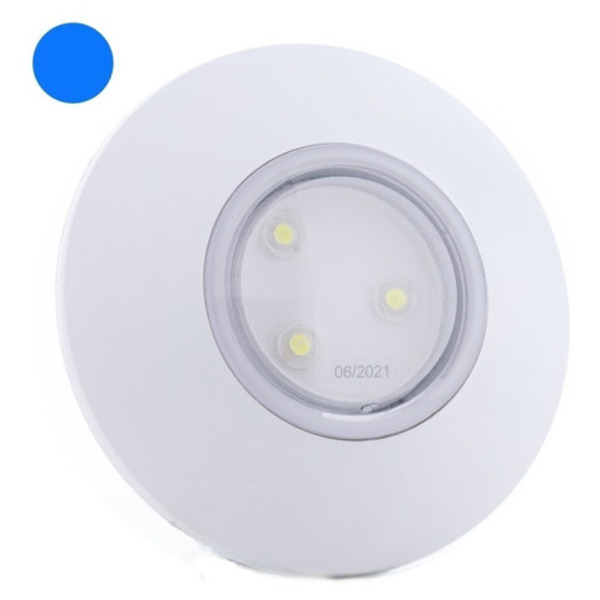 Luz Led Para Piscina 12m² Super Led 95mm Azul Mono 2 Vias - C