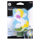 Luz Noturna Incandescente No Formato De Unicórnio Com Botão O