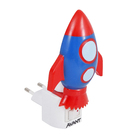 Luz Noturna LED 1W Luz Amarela Foguete Avant Bivolt