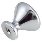 M-26742 Pux. Cup Ponto P/ Porta De Vidro Cromo - Zp5239.1