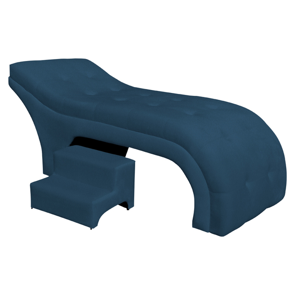 Maca Botonê Estética Estofada Suede 70cm - Estopar - Suede Az