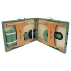 Maca Dobrável Em Maleta Portátil Regulável Kelter M34 Verde