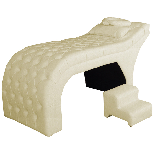 Maca Estética Detalhe Em Capitonê 70cm Suede Cores - Ds Estof