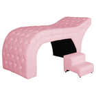 Maca Estética Detalhe Em Capitonê 70cm Suede Cores - Ds Estof