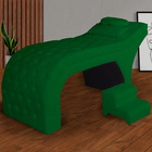 Maca Estética Detalhe Em Capitonê 70cm Suede Cores - Ds Estof