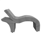 Maca Estética Estofada Reclinável Ergonômica Spa Suede Yara C