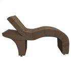 Maca Estética Estofada Reclinável Ergonômica Suede Camila Mar