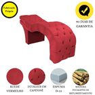 Maca Estética Estofada Reclinável Ergonômica Suede Camila Ver