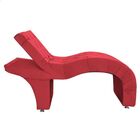 Maca Estética Estofada Reclinável Ergonômica Suede Ludmilla V