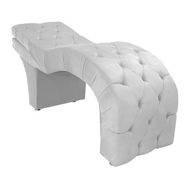 Maca Estética Estofada Reclinável Ergonômica Suede Marilia Br