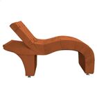 Maca Estética Estofada Reclinável Ergonômica Suede Vanessa Te