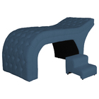 Maca Estética Luxo Suede 60cm Cores - Ds Estofados - Azul Roy