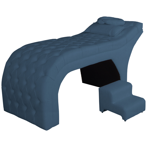 Maca Estética Luxo Suede 60cm Cores - Ds Estofados - Azul Roy