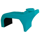 Maca Estética Luxo Suede 60cm Cores - Ds Estofados - Azul Tur