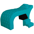 Maca Estética Luxo Suede 60cm Cores - Ds Estofados - Azul Tur