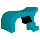 Maca Estética Luxo Suede 60cm Cores - Ds Estofados - Azul Tur