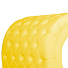 Maca Estofada Capitonê 60cm Corino Cores - Ds Estofados - Ama