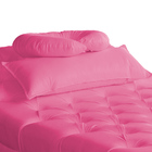 Maca Estofada Capitonê 60cm Corino Cores - Ds Estofados - Pink