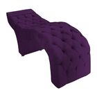 Maca Estofada Capitonê Clínica Salão Estética Linho Marta Roxo