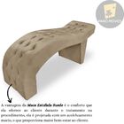 Maca Estofada Capitonê Clínica Salão Estética Suede Eduarda B