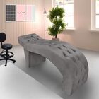 Maca Estofada Capitonê Clínica Salão Estética Suede Eduarda C