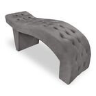 Maca Estofada Capitonê Clínica Salão Estética Suede Eduarda C